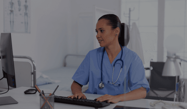 Doctor consulting patient