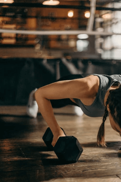 exercise in the gym
